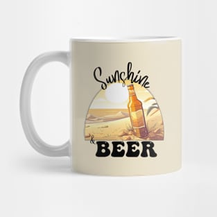 Sunshine & Beer - the Perfect Summer Combination Mug